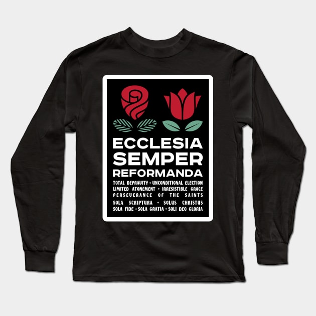 Ecclesia Semper Reformanda Long Sleeve T-Shirt by Reformer